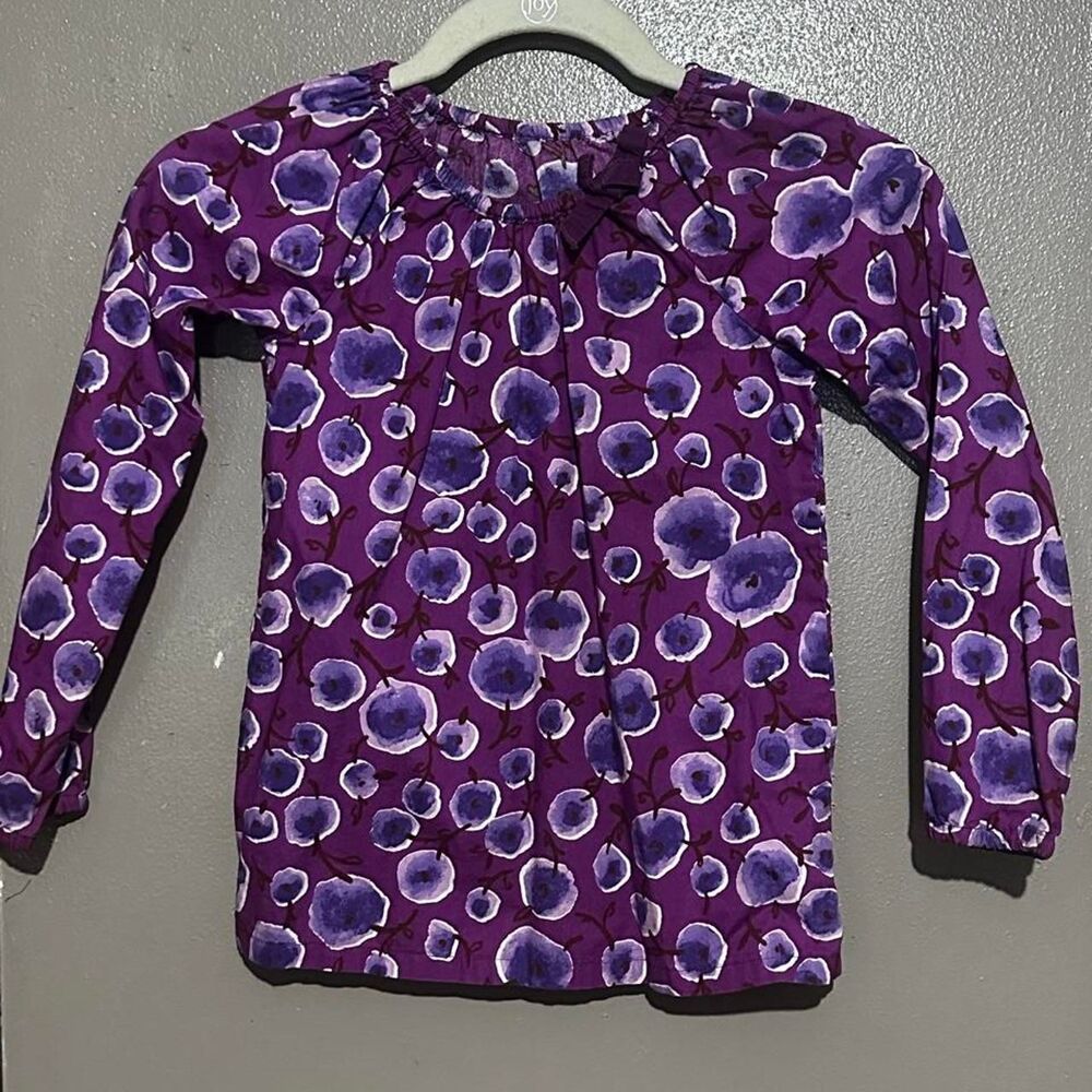 Lands-end Women's Purple Blouse